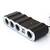 Prelungitor priza 4 cai auto si 2 USB  WF4008 - 3- Roveli