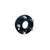 Distantier janta auto 25 mm 5x112 centrare 66.6–57.1 prindere dubla cu piulite M14x1.5 con drept negru Cod: DST3008 - 5- Roveli