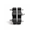 Distantier ATV 30 mm 4x136 centrare 120 cu 8 piulite M12x1.5 set 2 bucati aluminiu forjat negru Cod: DST8009 - 2- Roveli