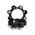 Distantier ATV 35 mm 4x136 centrare 120 cu 8 piulite M12x1.5 set 2 bucati aluminiu forjat negru Cod: DST8010 - - Roveli