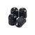 Set capace valve ventil plastic negre auto universale Cod: QMZ-04 - - Roveli