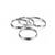 Inel de ghidaj aluminiu 67.1-60.1  set 4 bucati Cod: AR671-6010 - 3- Roveli