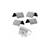 Paravanturi fata fumurii compatibile Alfa Romeo 146 4d hatchback 1995–2000 Cod: ART4006 - - Roveli
