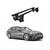 Bare transversale portbagaj auto aluminiu compatibile plafon neted BMW Seria 5 F11 Touring 2010-2016 argintii sau negre Cod: CB200101 Kit-109 - 7- Roveli