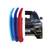 Set ornamente dungi grila fata auto compatibile BMW X1 F48 2015-06/2019  Cod: CT-GS-083 TIP A - 5- Roveli