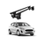 Bare transversale portbagaj auto aluminiu compatibile plafon neted Ford Fiesta VII 2017-> argintii sau negre Cod: CB200101 Kit-109 - 7- Roveli