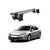 Bare transversale portbagaj auto aluminiu compatibile plafon neted Renault Laguna III 2008-> argintii sau negre Cod: CB200101 Kit-101 - - Roveli