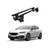Bare transversale portbagaj auto aluminiu compatibile plafon neted Seat Leon Mk4 2020-> argintii sau negre Cod: CB200101 Kit-101 - 7- Roveli