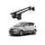 Bare transversale portbagaj auto aluminiu compatibile plafon neted Subaru Trezia 2011-> argintii sau negre Cod: CB200101 Kit-108 - 7- Roveli