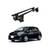 Bare transversale portbagaj auto aluminiu compatibile plafon neted Toyota Auris E150 2006-2012 argintii sau negre Cod: CB200101 Kit-108 - 7- Roveli