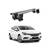 Bare transversale portbagaj auto aluminiu compatibile plafon neted Opel Astra K 2016-2021 argintii sau negre Cod: CB200101 Kit-104 - - Roveli