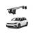 Bare transversale portbagaj auto aluminiu compatibile plafon neted Volkswagen Golf 7 5G 2012-2019 argintii sau negre Cod: CB200101 Kit-105 - - Roveli