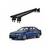 Set bare transversale aluminiu cu prindere in puncte fixe compatibile BMW Seria 5 E39 1995-2003 negre sau argintii Cod: 120101 Kit 201 - 7- Roveli