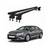 Set bare transversale aluminiu cu prindere in puncte fixe compatibile Citroen C5 Mk2 2007-2017 negre sau argintii Cod: 120101 Kit 201 - 7- Roveli