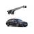 Set bare transversale aluminiu cu prindere in puncte fixe compatibile Mercedes CLA X118 2019-> negre sau argintii Cod: 120101 Kit 204 - - Roveli