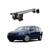 Bare transversale portbagaj auto aluminiu compatibile plafon neted Volvo V50 2008-2012 argintii sau negre Cod: CB200101 Kit-101 - - Roveli