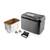 Masina de facut paine ETA Duplica II Origin 3147 90010, 850 W, 24 programe, capacitate 1.5 kg, dispenser automat ingrediente, afisaj Touch, Negru/Inox - 2- Roveli