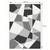 Covor, negru/gri/alb, 100x150, SANAR - 2- Roveli