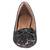 Balerini negri cu broderie aplicata WH-1F052-1N - 3- Roveli