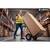 Carucior Transport Pliabil Humberg, Tip Roaba, Capacitate 250 kg, 2 Roti Mari Ranforsate Metalic, Cadru Otel Galvanizat, Platforma Durabila, 46x50x130 cm - 10- Roveli