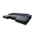 Set universal canapea, culoare gri, AMARETA U - 9- Roveli