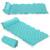 Saltea Gonflabila Plaja Bestway, 213x86 cm, PVC, Tetiera Gonflabila, Rulabila, Capacitate Maxima 90 kg, Petec Reparatie Inclus, Varsta 14+, Turcoaz - - Roveli