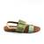 ​Sandale comode de dama, cu accente aurii MRQ8095-GREEN - 3- Roveli