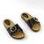 ​Papuci casual de dama , cu catarama aurie FB2009-BLACK, Culoare (12): Negru, Marime (12): 40* - 2- Roveli