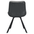 Scaun de sufragerie, tesatura Velvet gri inchis/negru, SAMIRA - 6- Roveli