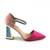 ​Pantofi de dama , cu toc stilizat , inalt MRQ3859-FUCHSIA, Culoare (12): FUCSIA/ROZ/BLEU, Marime (12): 37 - 3- Roveli