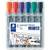 Marker flipchart STAEDTLER, 6 culori/set - - Roveli