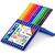 Creioane colorate STAEDTLER Ergo Soft, cutie plastic, 12 culori/set - - Roveli