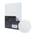 Carton invitatii A4, 200g/mp, Acquerello Bianco - 2- Roveli
