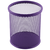 Suport instrumente de scris metalic, forma cilindrica, Mesh, colorat, ECADA, Culoare (230): Mov - 2- Roveli