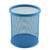 Suport instrumente de scris metalic, forma cilindrica, Mesh, colorat, ECADA, Culoare (230): Albastru - - Roveli