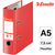 Biblioraft plastifiat A5, 7.5 cm, ESSELTE, Culoare (230): Rosu - 2- Roveli