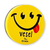 Burete magnetic pentru whiteboard ECADA Smiley - - Roveli