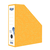 Suport vertical din carton pentru cataloage SKAG, Culoare (230): Galben - 2- Roveli
