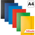Mapa A4 din carton, cu elastic, ESSELTE, Culoare (230): Albastru deschis - - Roveli