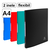 Caiet mecanic A4, 2 inele, EXACOMPTA, Culoare (230): Rosu - - Roveli