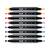 Carioci cu 2 capete MILAN Maxi, 16 culori/set - 2- Roveli