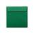 Plic color, 16 x 16 cm, Verde Padure, siliconic, DACO, 25 buc/set - - Roveli