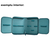 Penar neechipat, 1 fermoar si 2 clape interioare, HERLITZ Butterfly - 2- Roveli