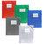Mapa plastic A4, cu elastic si eticheta, OPTIMA, Culoare (230): Alb transparent - - Roveli