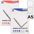 Rezerva caiet mecanic A5, 100 file, PAPERLAND, Liniatura (230): Matematica - - Roveli