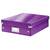 Cutie organizer medie, 370 x 281 x 100 mm, compartimentata cu eticheta, LEITZ Click&Store, Culoare (230): Mov - 2- Roveli