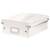 Cutie organizer mica, 282 x 221 x 100 mm, compartimentata cu eticheta, LEITZ Click&Store, Culoare (230): Alb - 2- Roveli