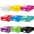 Cutie organizer medie, 370 x 281 x 100 mm, compartimentata cu eticheta, LEITZ Click&Store, Culoare (230): Turcoaz - - Roveli