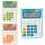 Calculator de birou cu 12 digits, DELI 1238, Culoare (230): Portocaliu - - Roveli