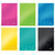 Caiet A5 dictando, coperta carton, 80 file, 90g/mp, LEITZ WOW, Culoare (230): Turcoaz - - Roveli
